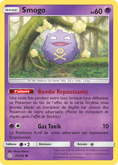Image de la carte Pokemon Smogo 76/236