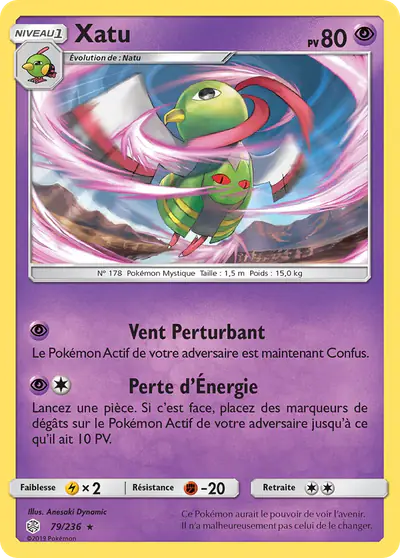 Image de la carte Pokemon Xatu 79/236