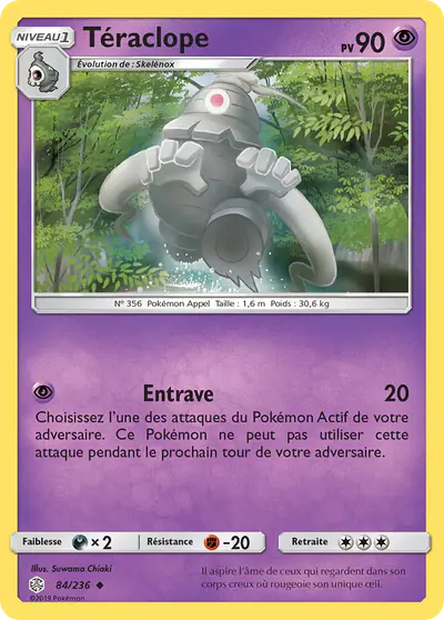 Image de la carte Pokemon Téraclope 84/236