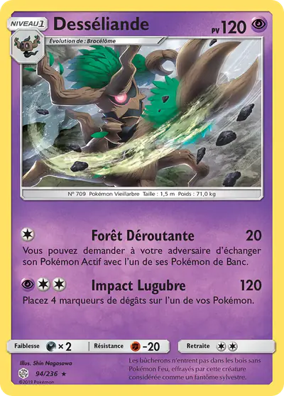 Image de la carte Pokemon Desséliande 94/236