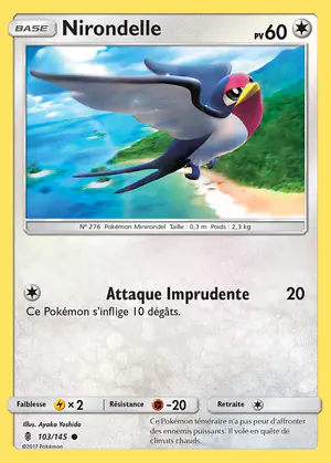 Nirondelle 103/145