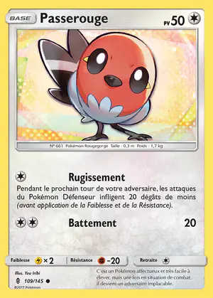 Passerouge 109/145