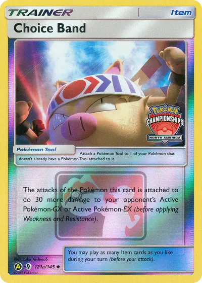Image de la carte Pokemon Bandeau Choix 121a/145