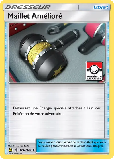 Image de la carte Pokemon Maillet Amélioré 124a/145