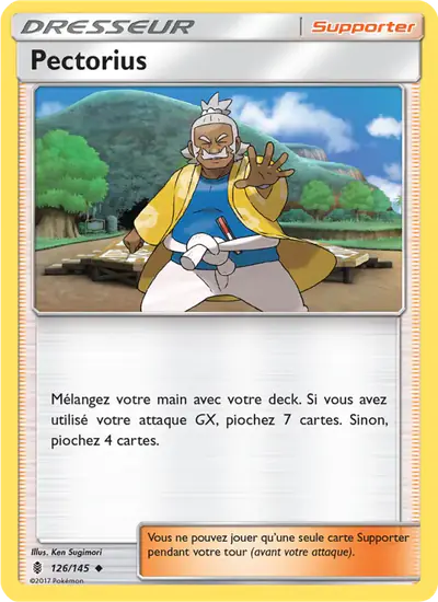 Image de la carte Pokemon Pectorius 126/145