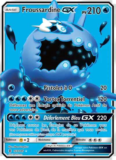 Image de la carte Pokemon Froussardine GX 133/145