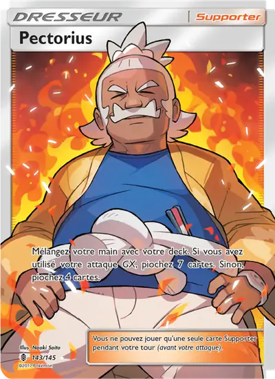 Image de la carte Pokemon Pectorius 143/145