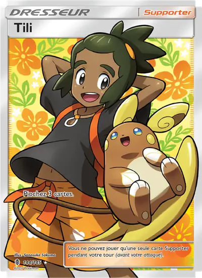 Image de la carte Pokemon Tili 144/145