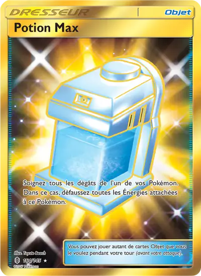 Image de la carte Pokemon Potion Max 164/145