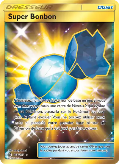 Image de la carte Pokemon Super Bonbon 165/145