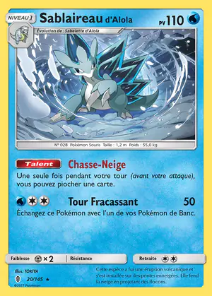 Sablaireau d'Alola 20/145