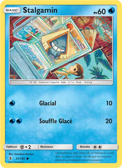 Image de la carte Pokemon Stalgamin 31/145