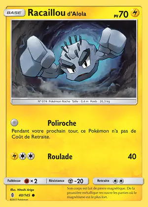 Racaillou d'Alola 40/145