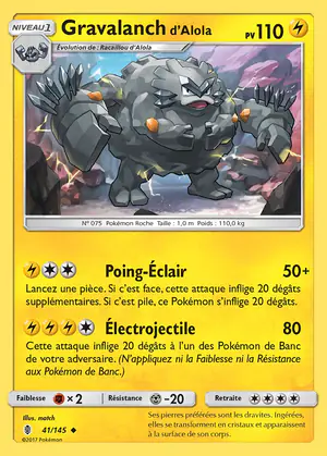 Gravalanch d'Alola 41/145