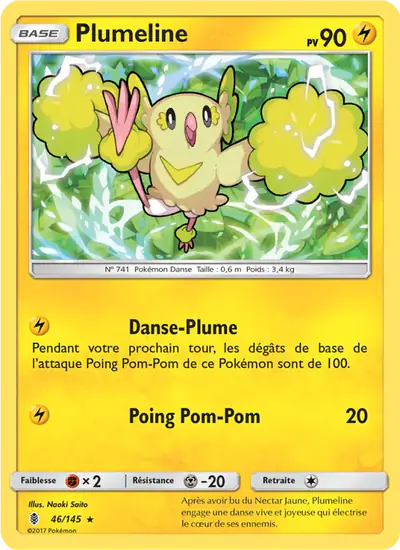 Image de la carte Pokemon Plumeline 46/145