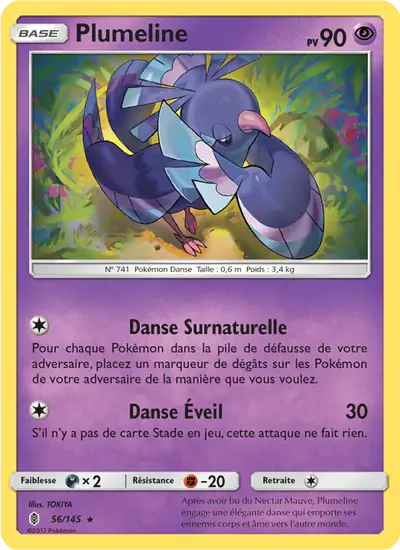 Image de la carte Pokemon Plumeline 56/145