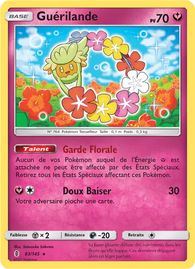 Image de la carte Pokemon Guérilande 93/145