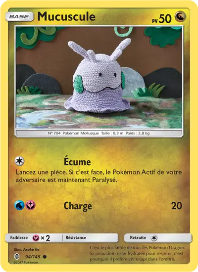 Image de la carte Pokemon Mucuscule 94/145