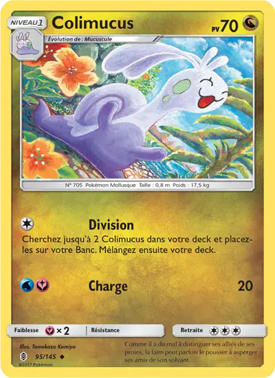 Image de la carte Pokemon Colimucus 95/145