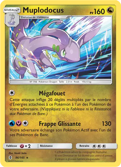 Image de la carte Pokemon Muplodocus 96/145