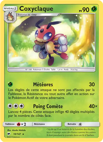 Image de la carte Pokemon Coxyclaque 10/147