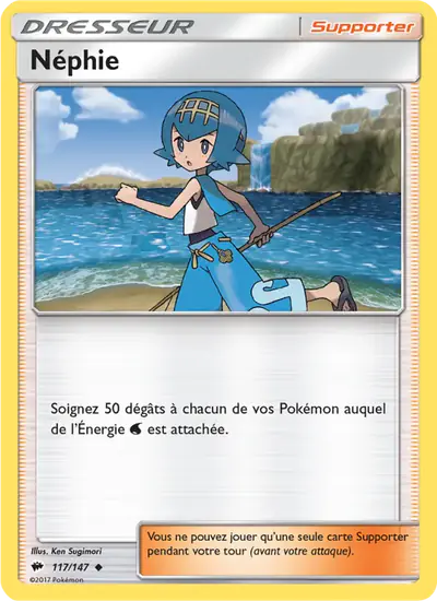 Image de la carte Pokemon Néphie 117/147