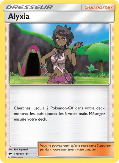 Image de la carte Pokemon Alyxia 119/147