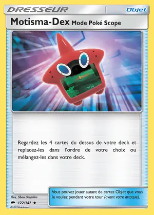 Motisma-Dex &ndash; Mode Pok&eacute; Scope 122/147