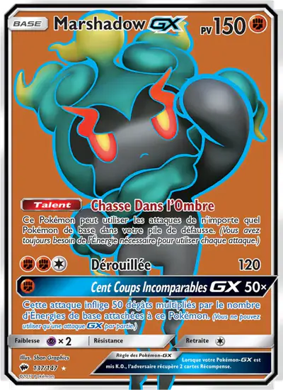 Image de la carte Pokemon Marshadow GX 137/147