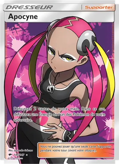 Image de la carte Pokemon Apocyne 145/147