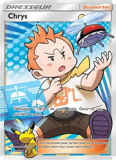 Image de la carte Pokemon Chrys 146/147