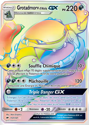 Grotadmorv d'Alola GX 157/147