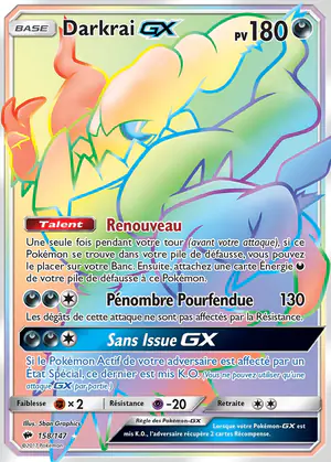 Darkrai GX 158/147