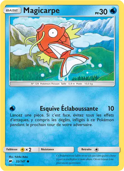 Image de la carte Pokemon Magicarpe 32/147