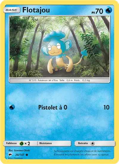 Image de la carte Pokemon Flotajou 36/147