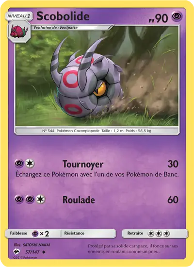Image de la carte Pokemon Scobolide 57/147