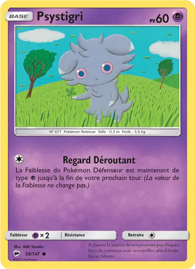 Image de la carte Pokemon Psystigri 59/147