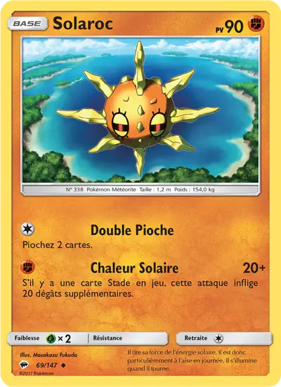 Image de la carte Pokemon Solaroc 69/147