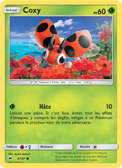 Image de la carte Pokemon Coxy 9/147