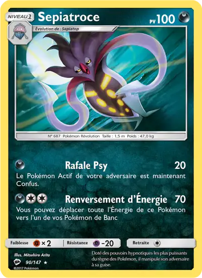 Image de la carte Pokemon Sepiatroce 90/147