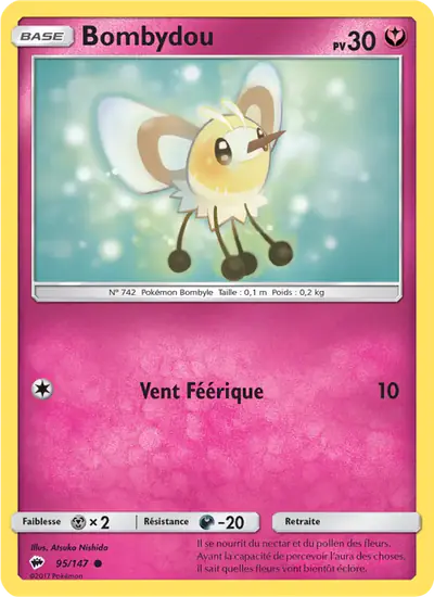 Image de la carte Pokemon Bombydou 95/147