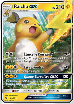 Raichu GX 29/73