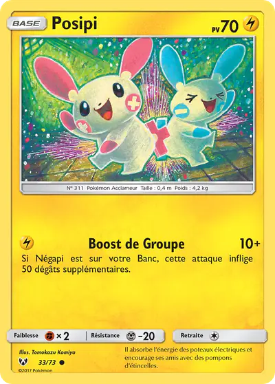 Image de la carte Pokemon Posipi 33/73