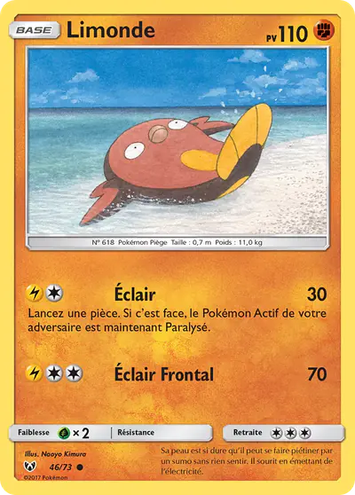 Image de la carte Pokemon Limonde 46/73