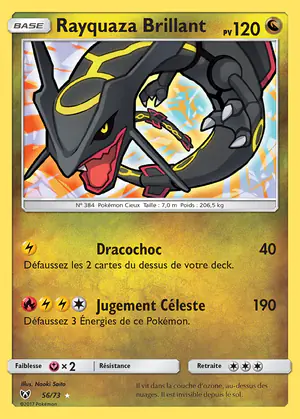 Rayquaza Brillant 56/73