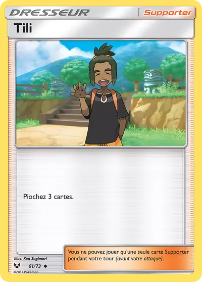 Image de la carte Pokemon Tili 61/73