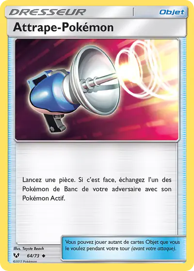 Image de la carte Pokemon Attrape-Pokémon 64/73