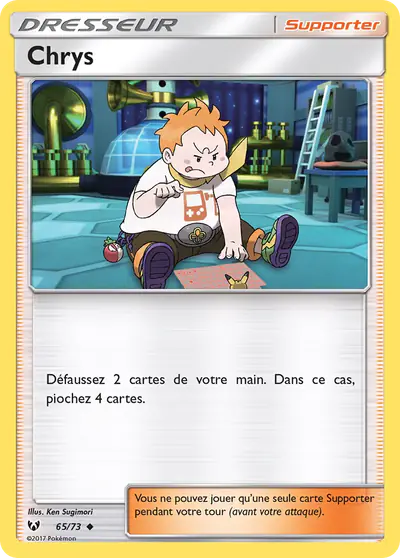 Image de la carte Pokemon Chrys 65/73