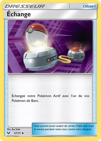Image de la carte Pokemon Échange 67/73