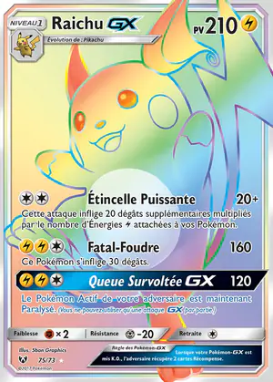 Raichu GX 75/73